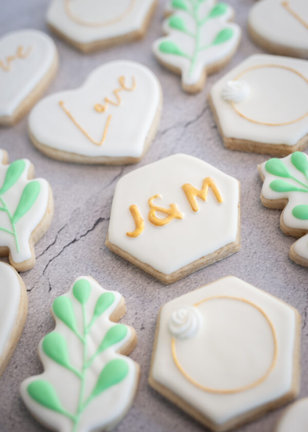 glutenfree decorated cookies