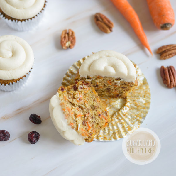 Gluten free Carrot Cupcake