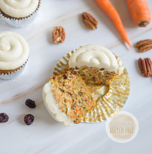 Gluten free Carrot Cupcake