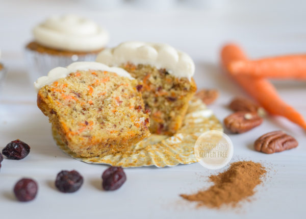 Gluten free Carrot Cupcake