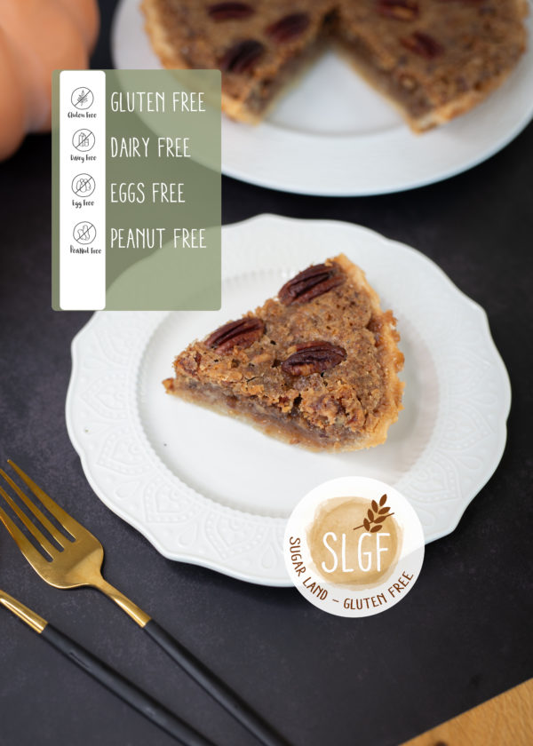 Gluten free vegan Pecan pie