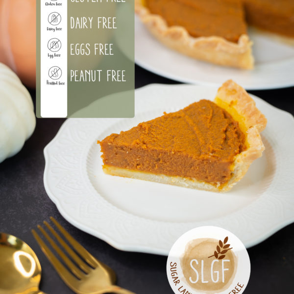 Gluten free vegan Pumpkin pie