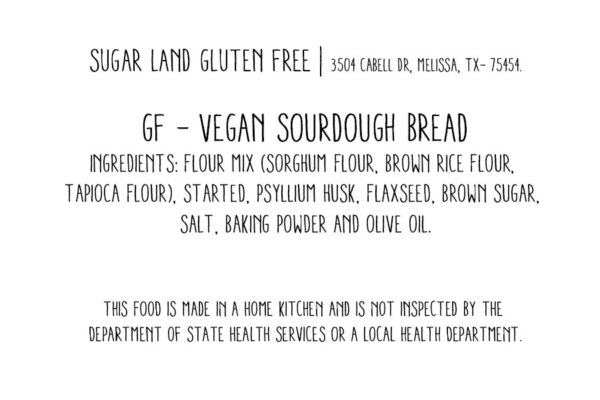 gluten free sourdough