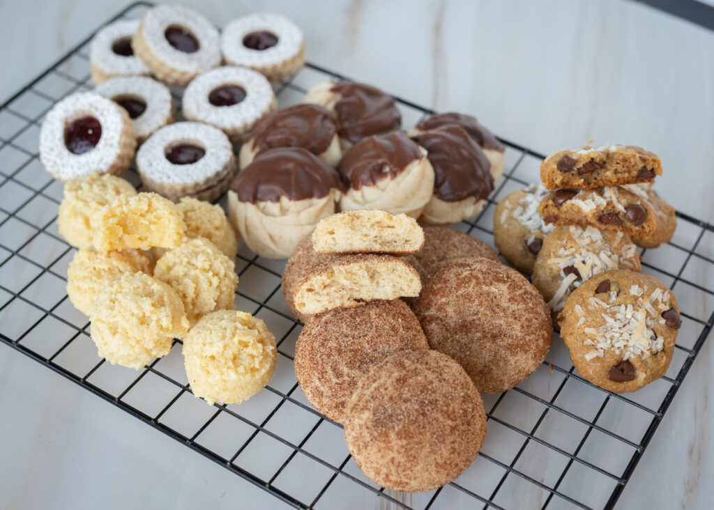 Assorted gluten free cookies